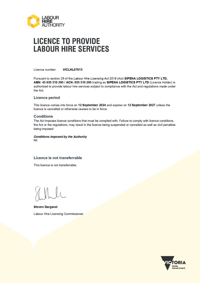 Australia Victoria Container Crew Experts