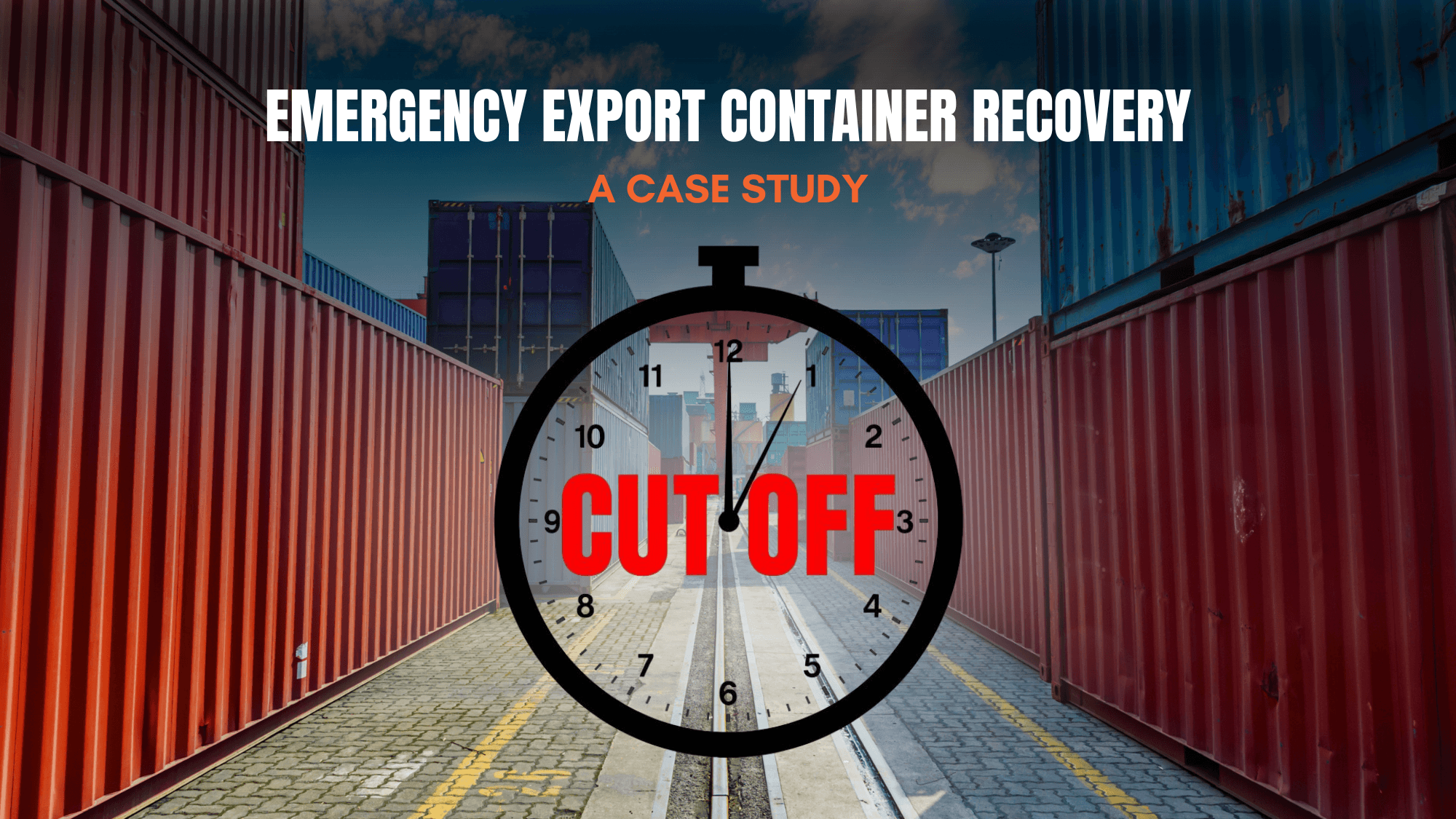 emergency export container recovery
